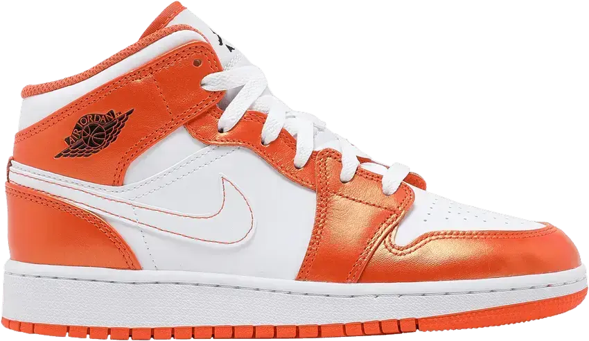  Jordan 1 Mid Metallic Orange (GS)