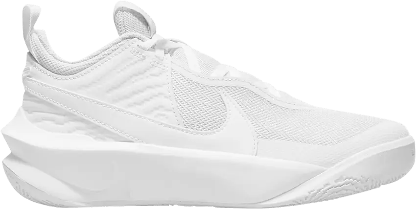  Nike Team Hustle D10 GS &#039;White Photon Dust&#039;