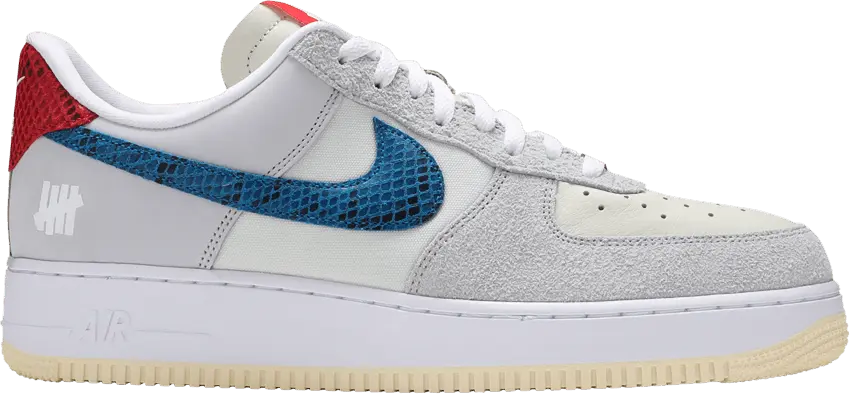  Nike Air Force 1 Low SP Undefeated 5 On It Dunk vs. AF1
