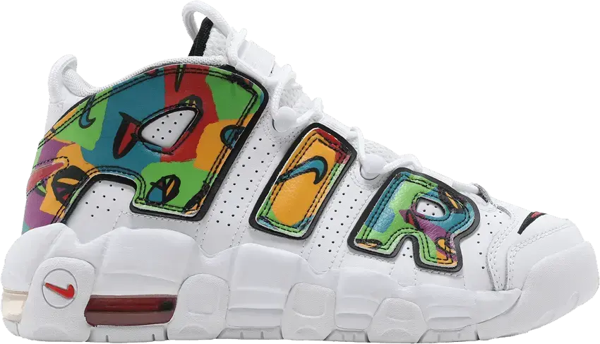  Nike Air More Uptempo Peace, Love, Swoosh (GS)