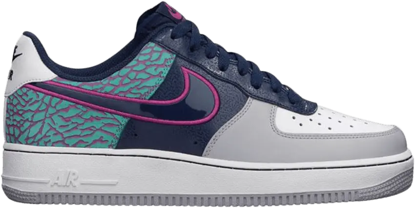  Nike Air Force 1 Low Midnight Navy Fusion Pink