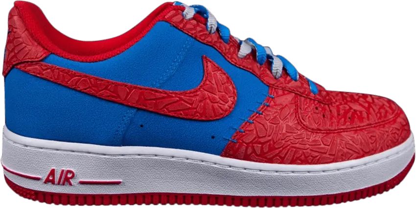  Nike Air Force 1 Low Photo Blue Hyper Red