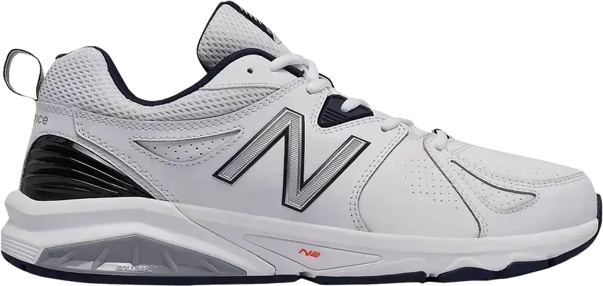  New Balance 857v2 2E Wide &#039;White Navy&#039;