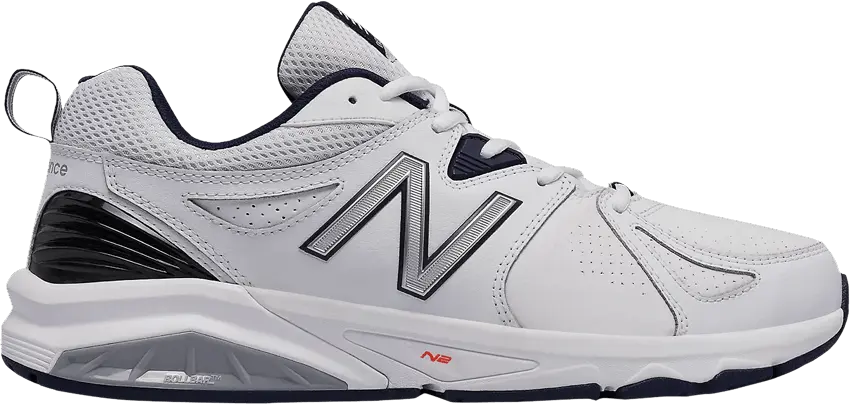  New Balance 857v2 B Wide &#039;White Navy&#039;