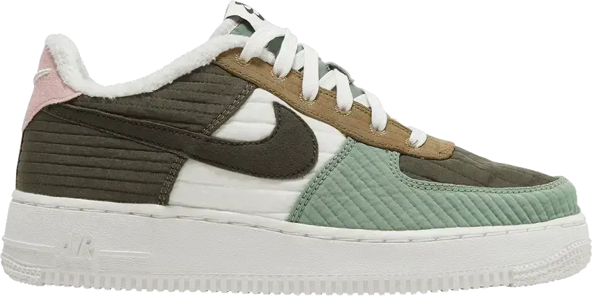  Nike Air Force 1 Low Toasty Oil Green (GS)