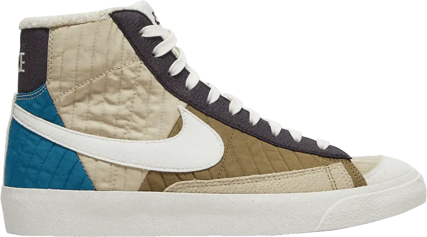  Nike Blazer Mid 77 Premium Toast Sail Quilted