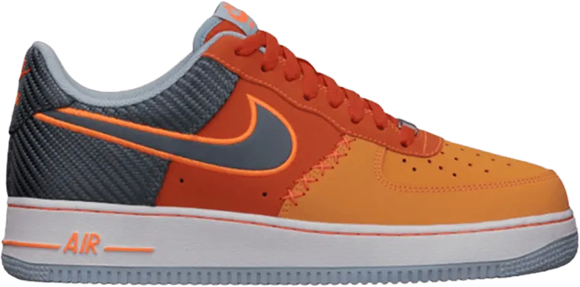  Nike Air Force 1 Low Team Orange Armory Slate