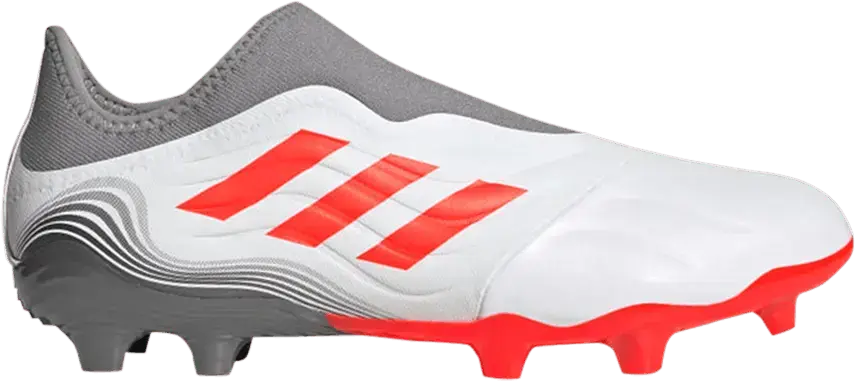  Adidas Copa Sense.3 Laceless FG &#039;White Solar Red&#039;