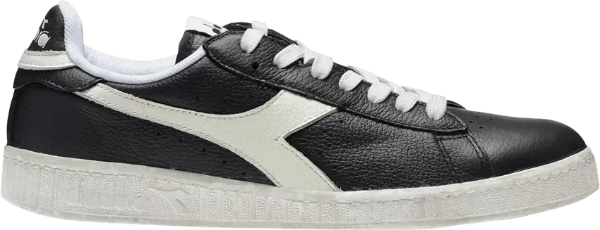  Diadora Game L Low Waxed &#039;Black White&#039;