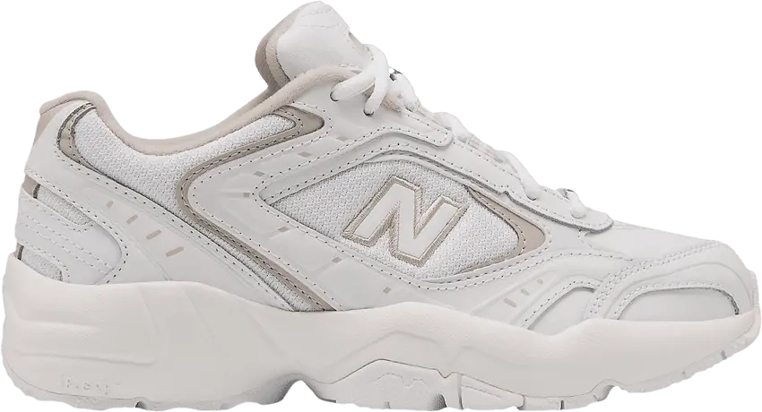 New Balance 452 White Light Cliff Grey (Women&#039;s)