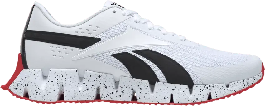  Reebok Zig Dynamica 2 &#039;White Black Speckled&#039;