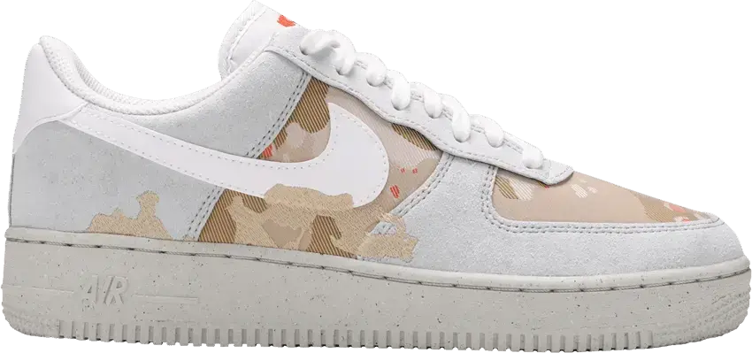  Nike Air Force 1 Low &#039;07 LX Embroidered Desert Camo