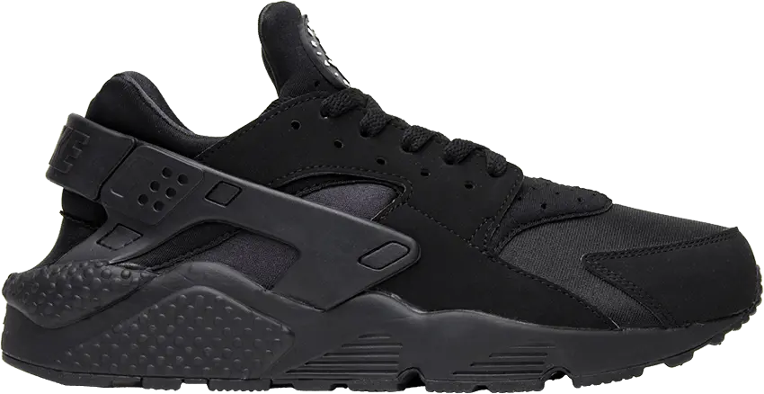  Nike Air Huarache Black Black White