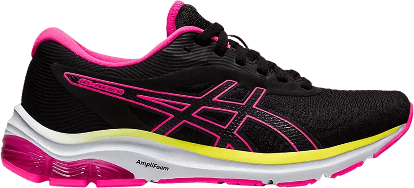  Asics Wmns Gel Pulse 12 &#039;Black Hot Pink&#039;