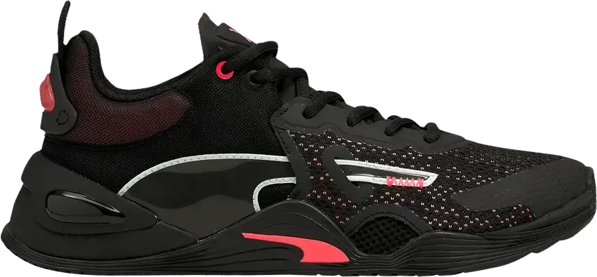  Puma Wmns Fuse &#039;Black Ignite Pink&#039;