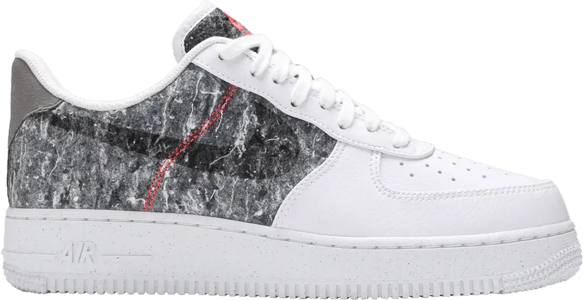  Nike Air Force 1 Low 07 LV8 Recycled Wool Pack White Grey