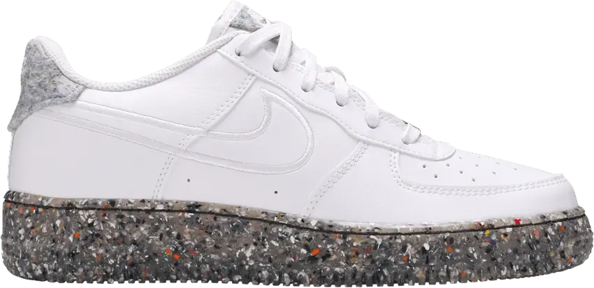  Nike Air Force 1 Low Recycled Wool Pack White (GS)