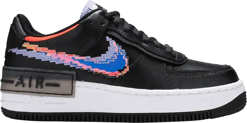  Nike Air Force 1 Low Shadow 8 Bit Black (Women&#039;s)