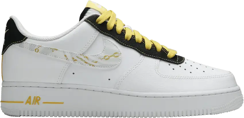  Nike Air Force 1 Low Gold Link Zebra