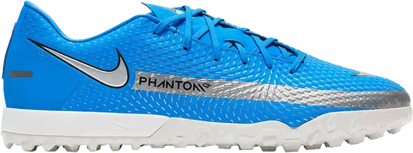  Nike Phantom GT Academy TF Photo Blue Metallic Silver