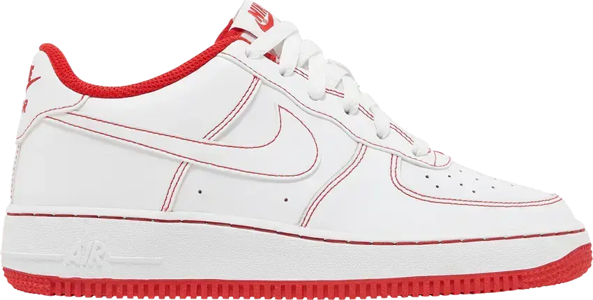  Nike Air Force 1 Low University Red (GS)