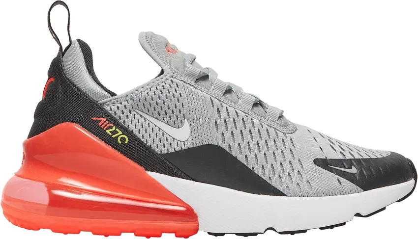  Nike Air Max 270 GS &#039;Light Smoke Grey Crimson&#039;