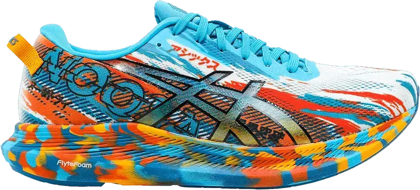  Asics Noosa Tri 13 &#039;Color Injection Pack - Digital Aqua Marigold Orange&#039;