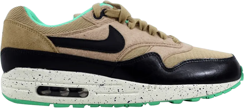  Nike Air Max 1 Linen/Anthracite-Purple Dynasty-Sail (Women&#039;s)