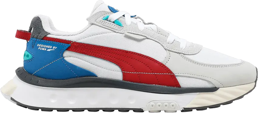  Puma Wild Rider Layers White Urban Red