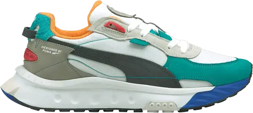  Puma Wild Rider &#039;Layers - White Viridian Green&#039;