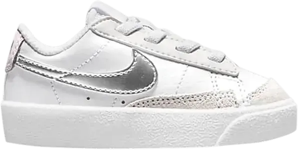  Nike Blazer Low 77 Platinum Tint Metallic Silver (TD)