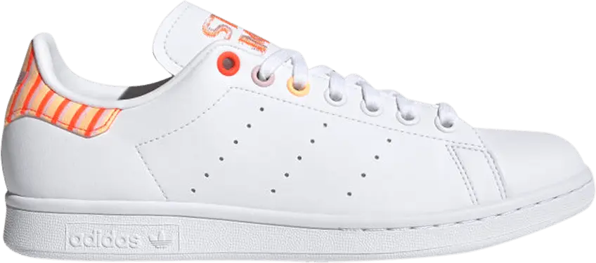  Adidas adidas Stan Smith White Pink Solar Red (Women&#039;s)