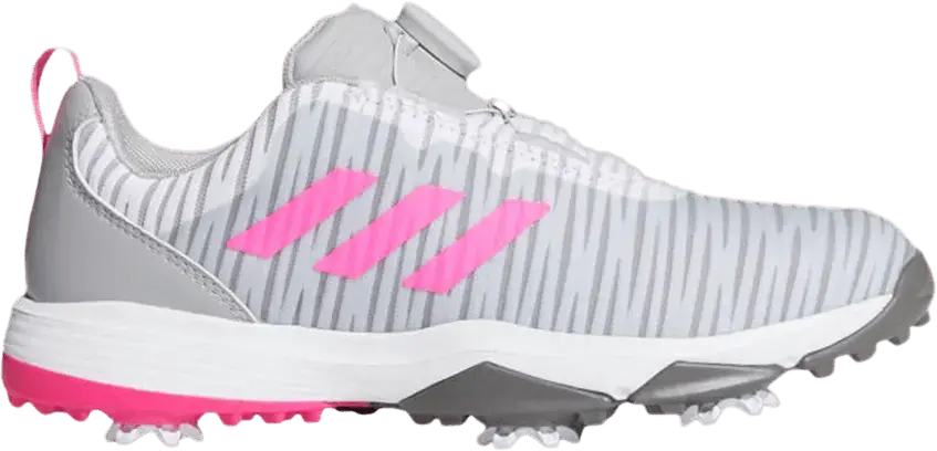 Adidas CodeChaos BOA J &#039;Grey Screaming Pink&#039;
