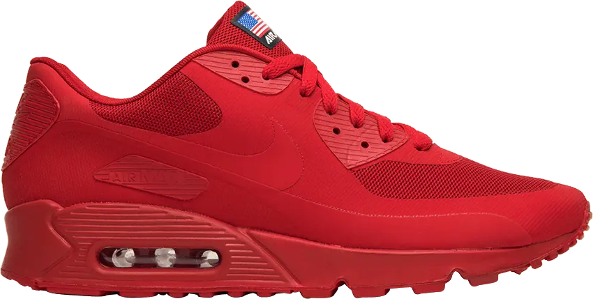  Nike Air Max 90 Hyperfuse Independence Day Red