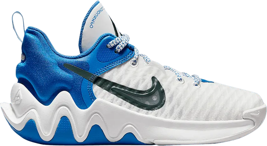  Nike Giannis Immortality GS &#039;White Signal Blue&#039;