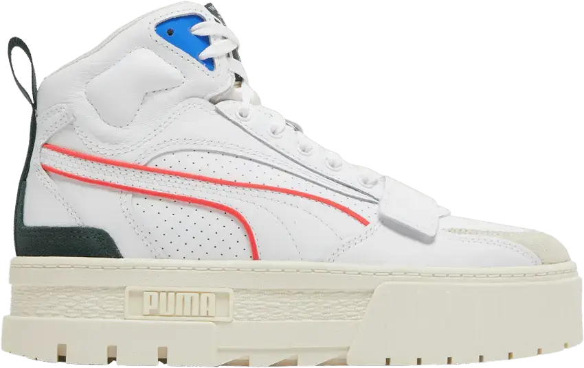  Puma Mayze Mid Whisper White (Women&#039;s)