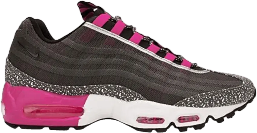  Nike Air Max 95 Tape Black Pink Foil
