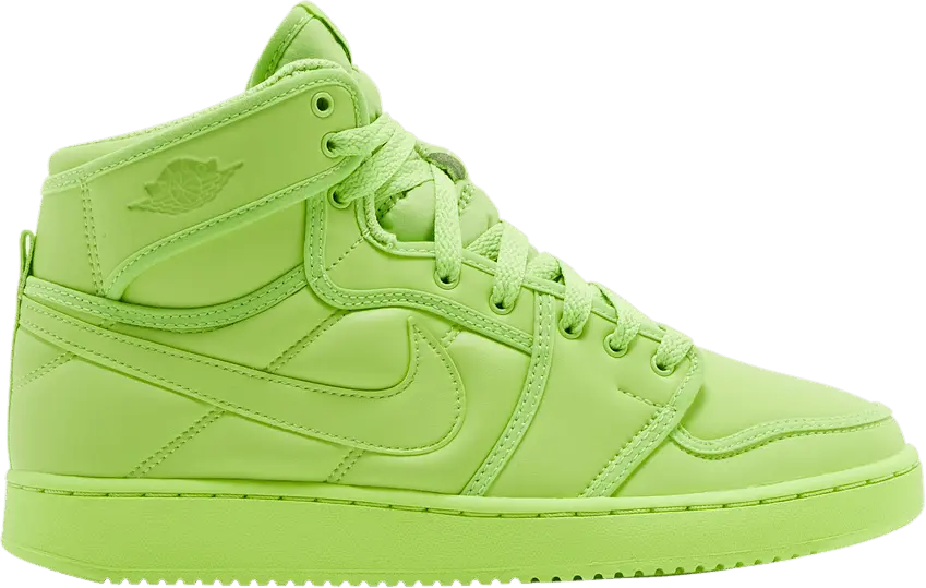  Jordan 1 KO Billie Eilish Ghost Green