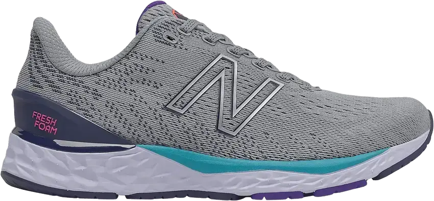  New Balance 880v11 Big Kid Wide &#039;Steel Virtual Sky&#039;