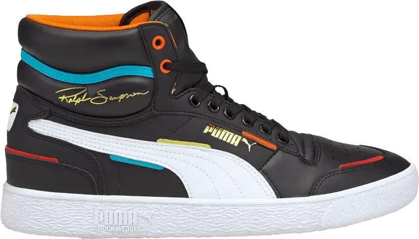  Puma Ralph Sampson Mid &#039;Pop - Black&#039;