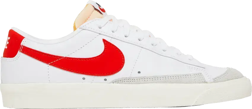  Nike Blazer Low 77 Vintage White Team Orange