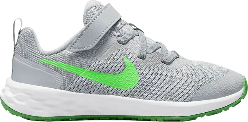  Nike Revolution 6 PS &#039;Light Smoke Grey Green Strike&#039;