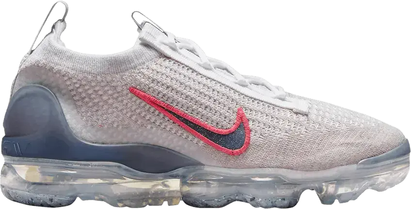  Nike Wmns Air VaporMax 2021 Flyknit &#039;White Thunder Blue&#039;