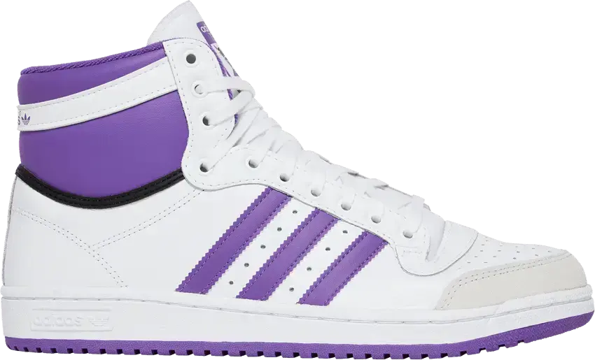  Adidas Top Ten High &#039;White Active Purple&#039;