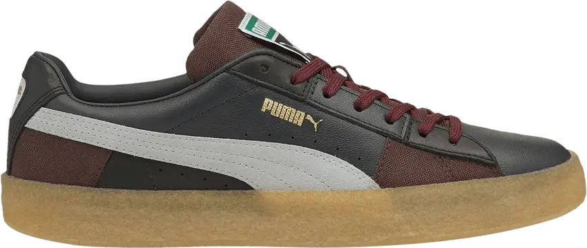  Puma Suede Crepe Patch Fudge Grey Violet