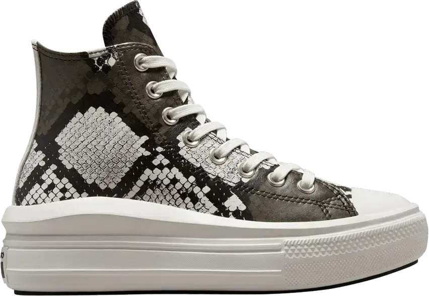  Converse Chuck Taylor All Star Move High &#039;Authentic Glam&#039;