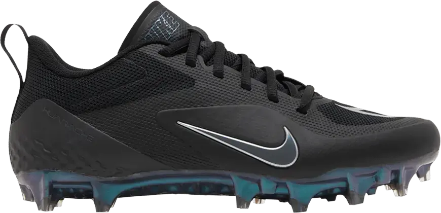  Nike Alpha Huarache 8 Pro &#039;Black Metallic Silver&#039;