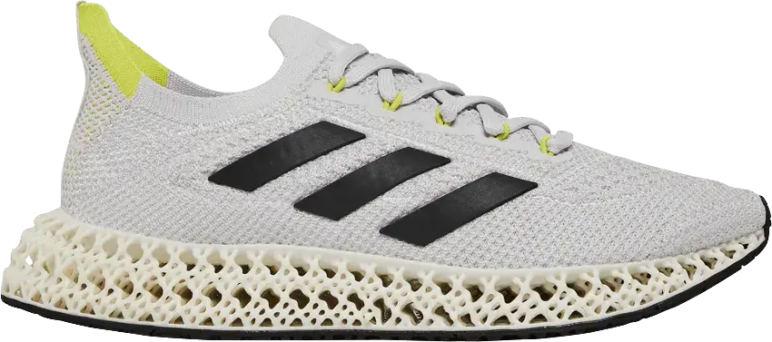  Adidas adidas 4DFWD Halo Silver Acid Yellow