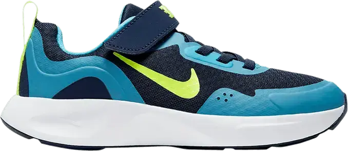  Nike Wearallday PS &#039;Midnight Navy Volt&#039;