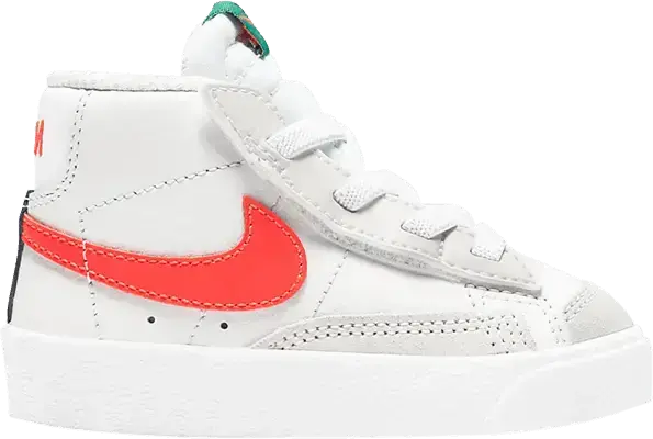  Nike Blazer Mid &#039;77 TD &#039;Platinum Tint Bright Crimson&#039;